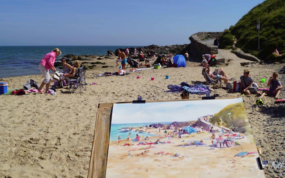Thinking of trying plein-air painting? Few tips and material list