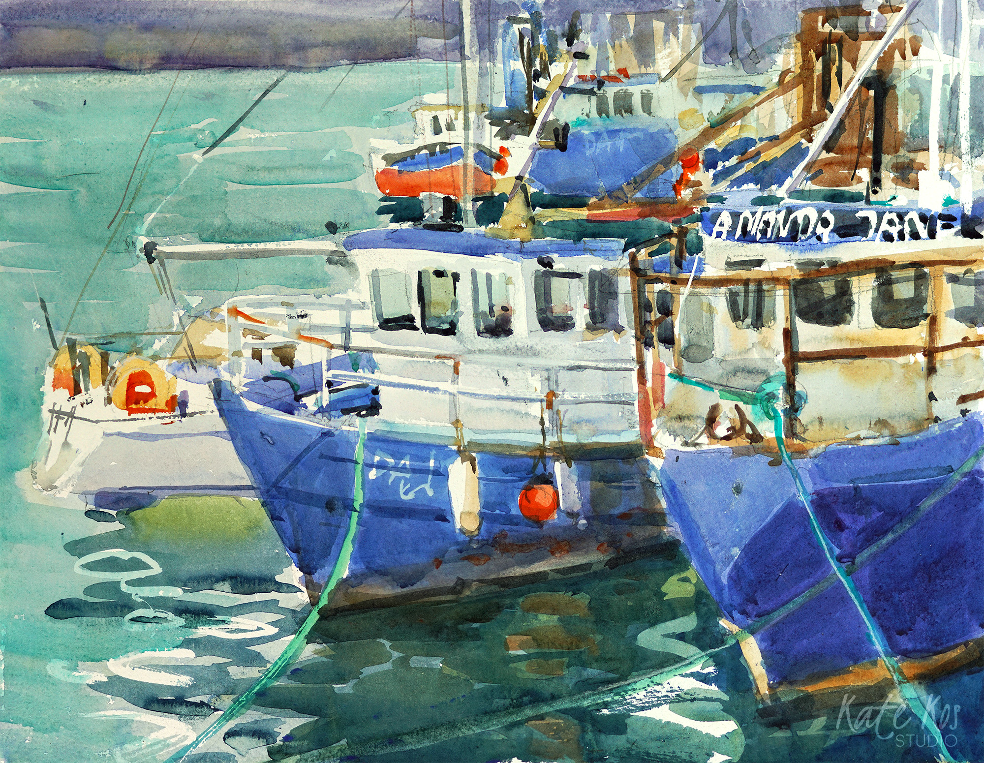 Skerries Ferries | Kate Kos Studio