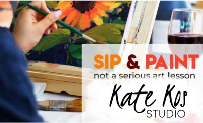 Zoom Class - Sip & Paint