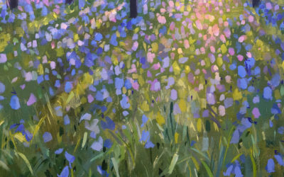 Painting Bluebells