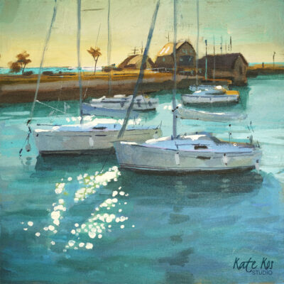 Harbour's Glitter - Print