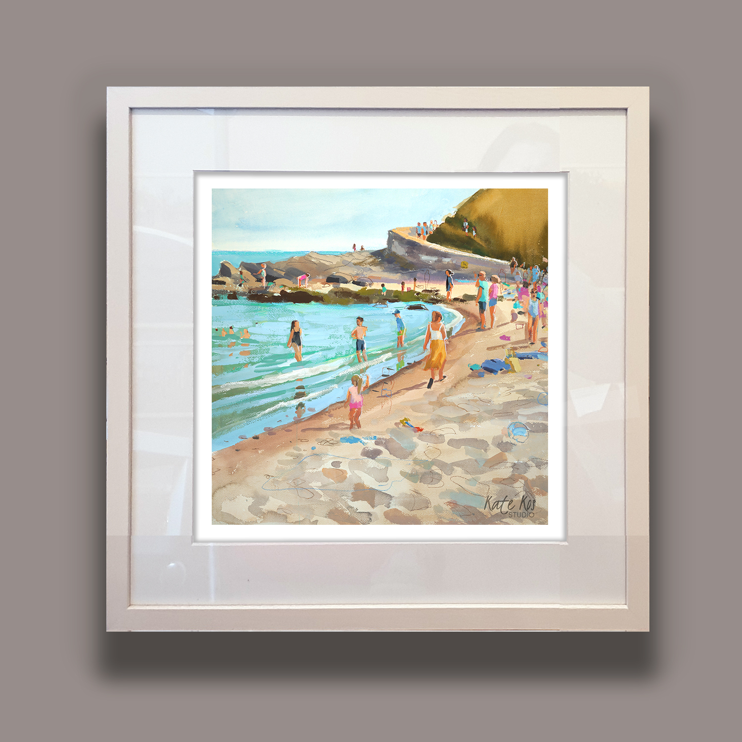 Sand Sea Ballymoney – medium framed