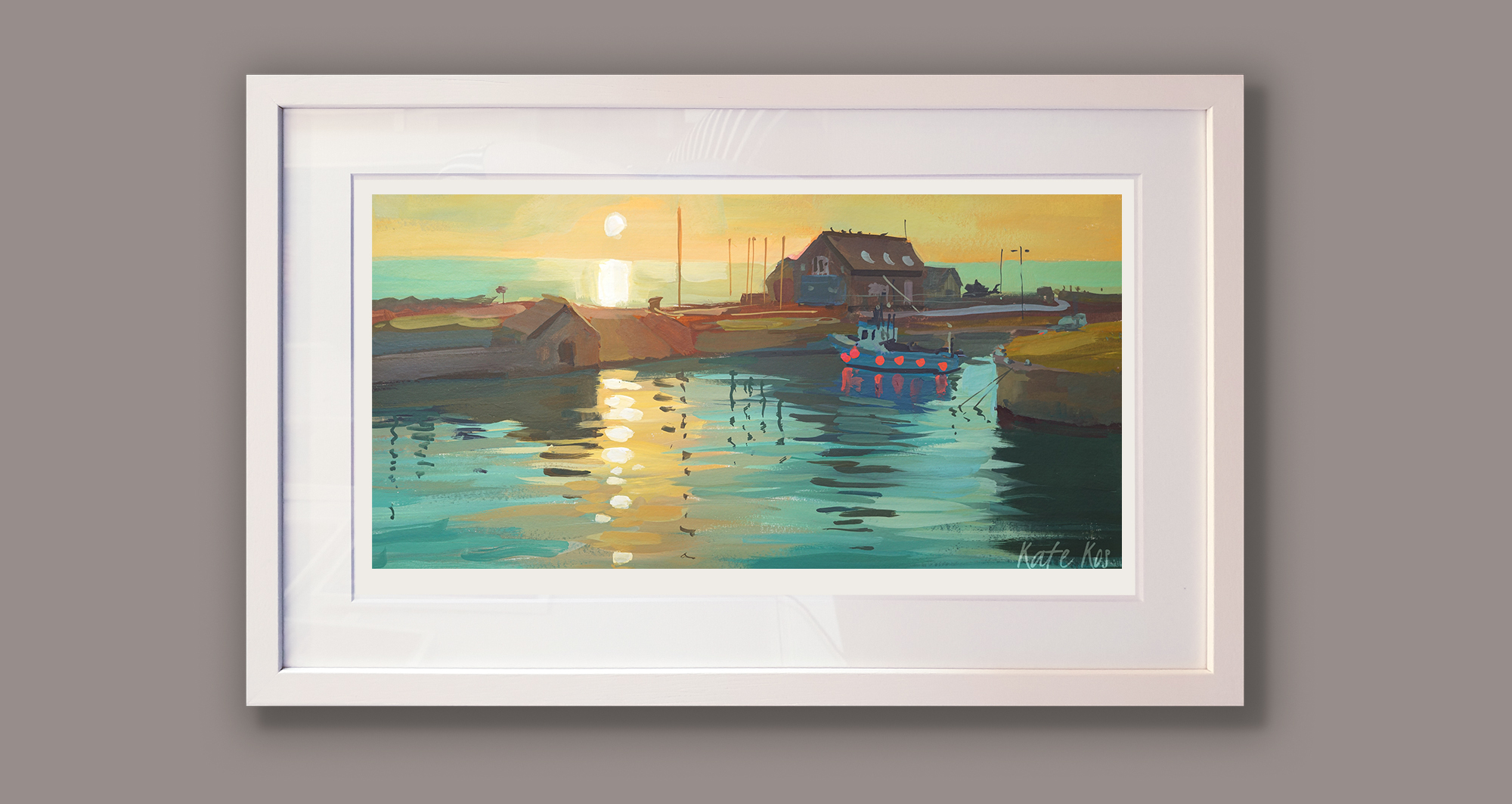 Sun Rises in Courtown – frame